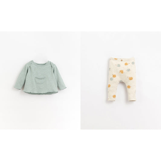 Blue Boys LS Tee and Blowfish Legging