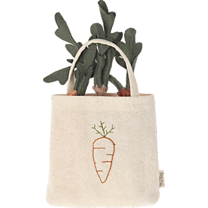 Carrots in Shopping bag