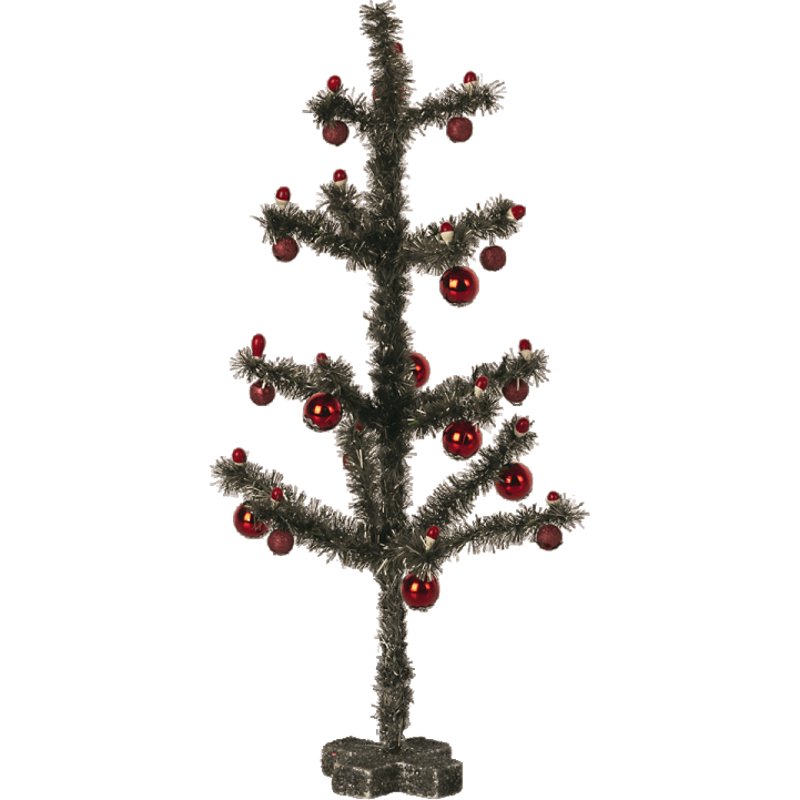 Christmas tree - Antique silver